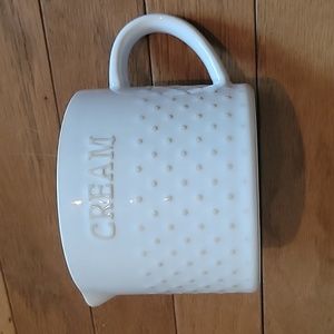 Cream/milk pitcher